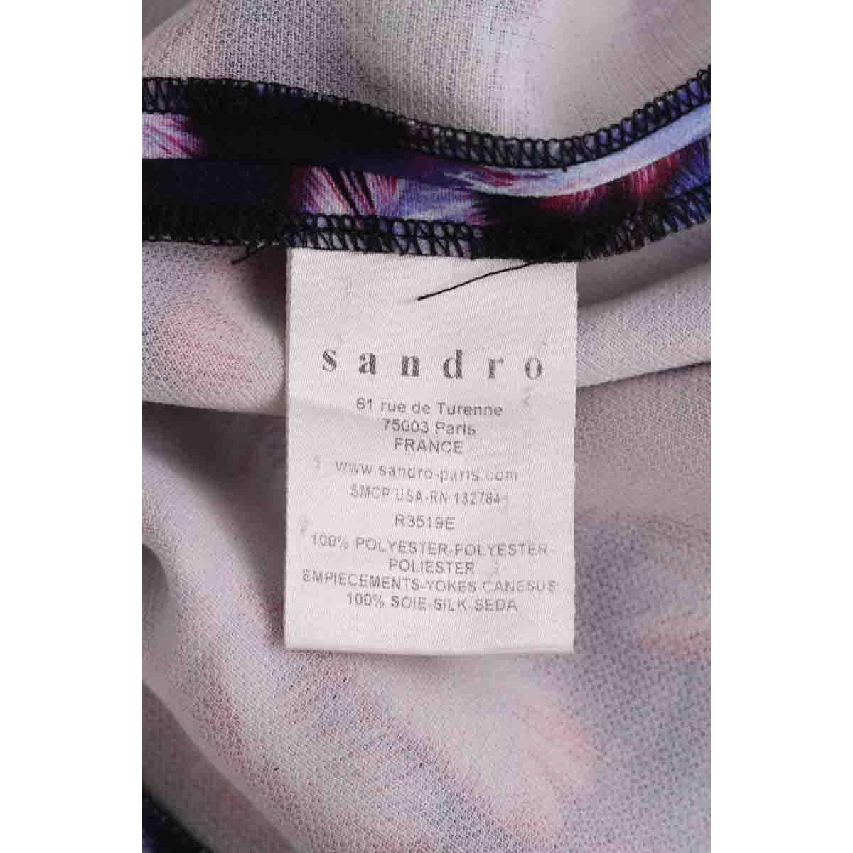 Robe - Très Bon État violet, SANDRO