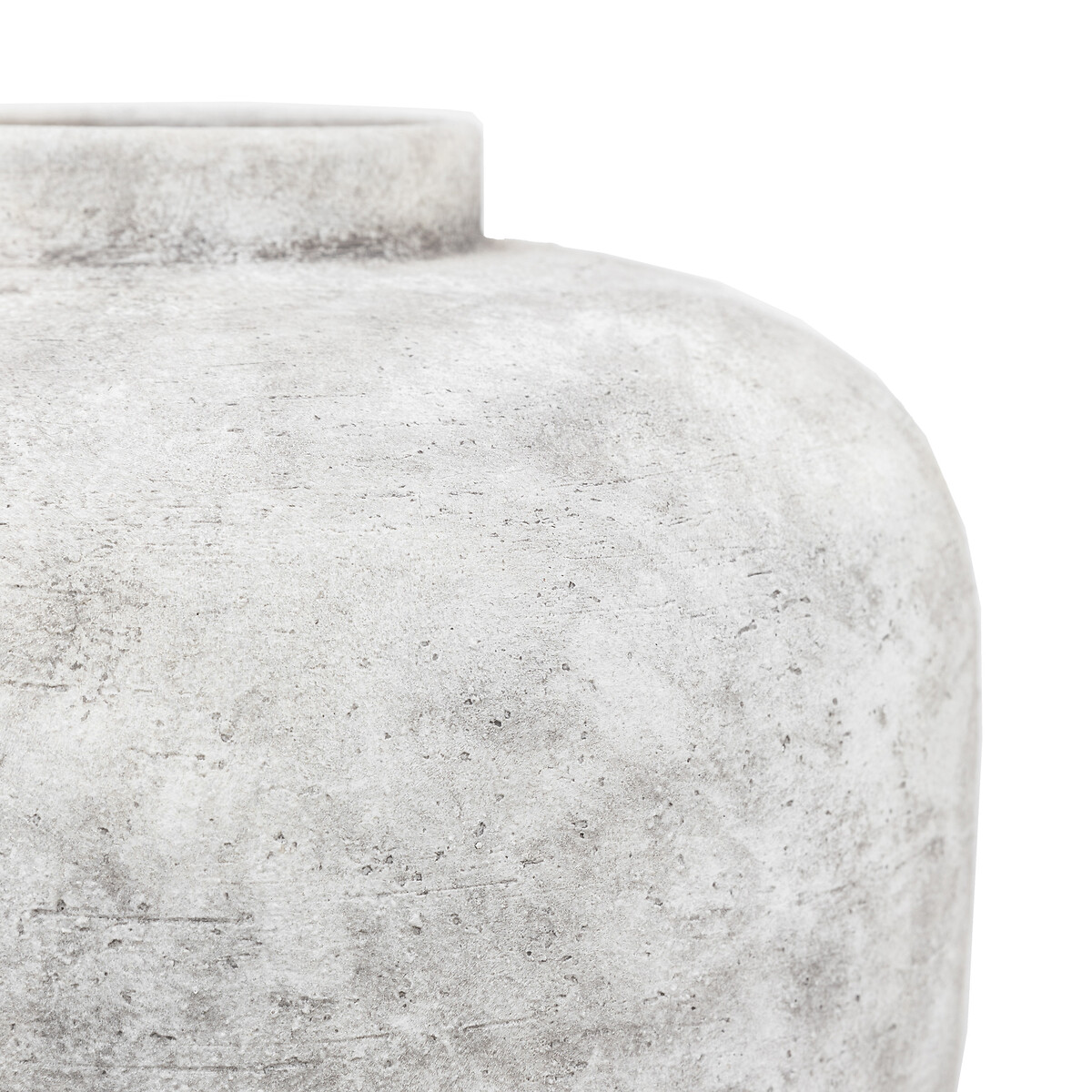 Teguise 49cm Ceramic Urn Vase grey, ÉDITÉ
