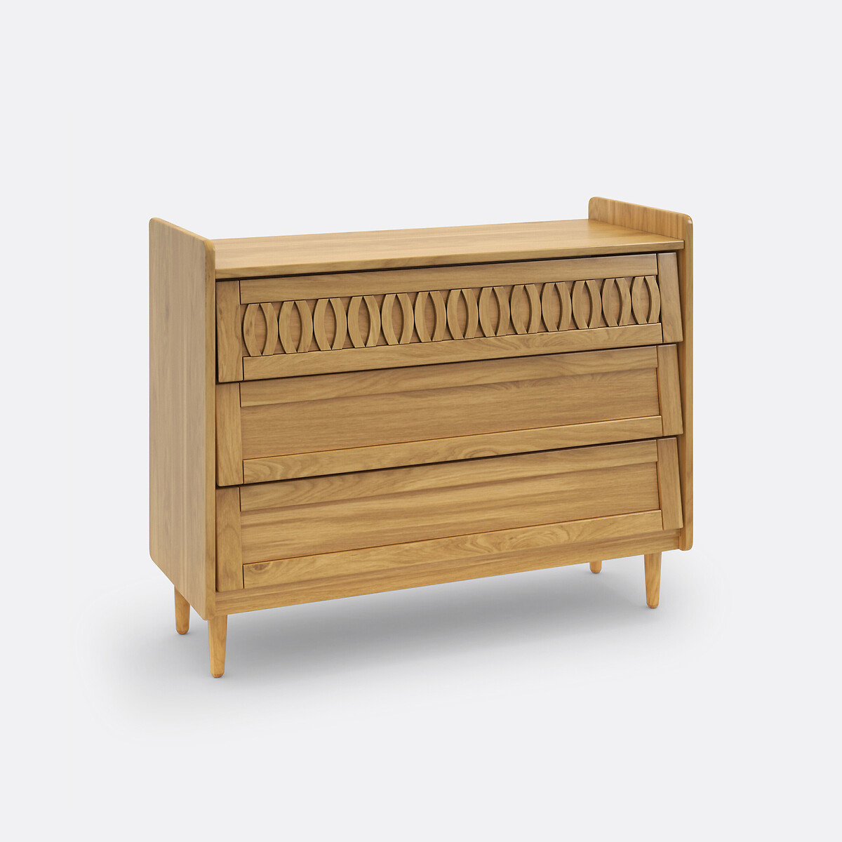 Commode 3 tiroirs, Malaya bois, LA REDOUTE INTERIEURS