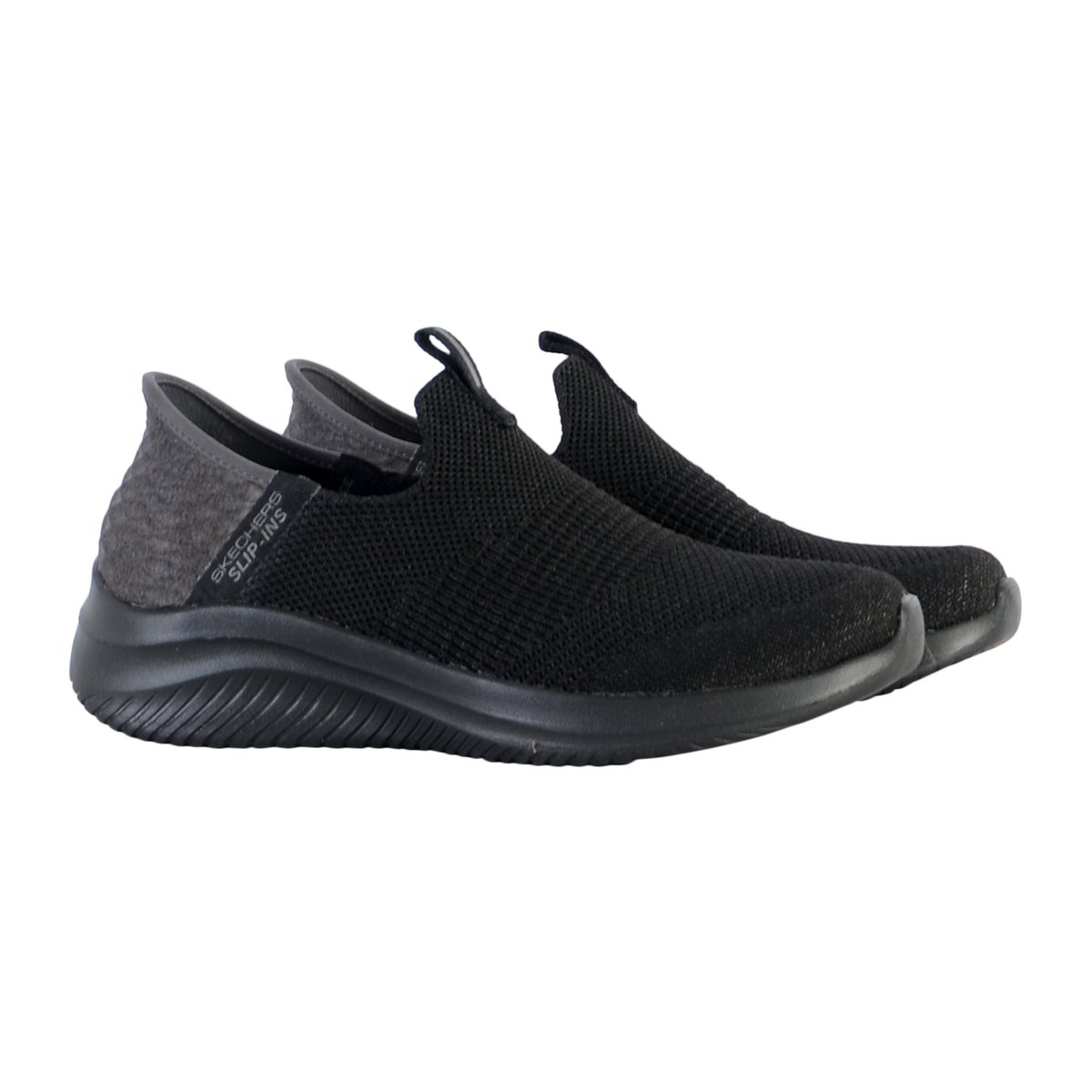 basket à enfiler smooth step noir, SKECHERS