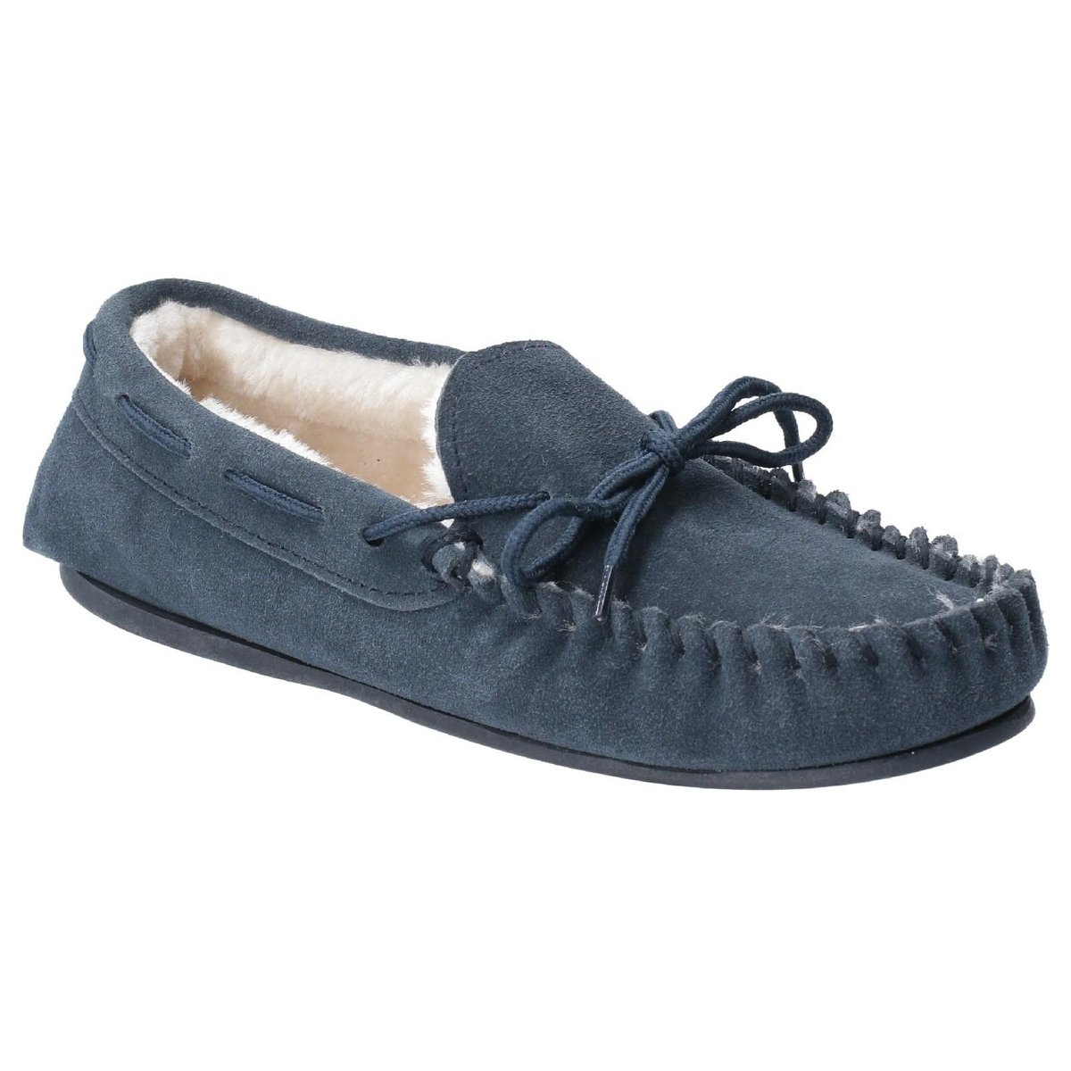 Chaussons ALLIE bleu marine, HUSH PUPPIES