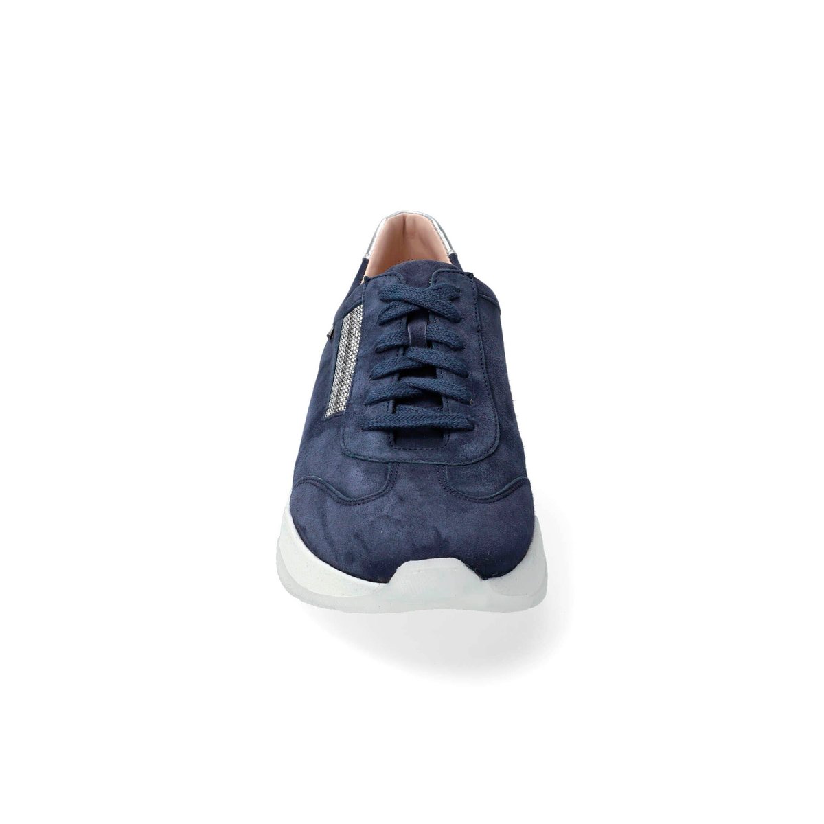 Baskets en cuir nubuck ROSE bleu p5134264, MEPHISTO