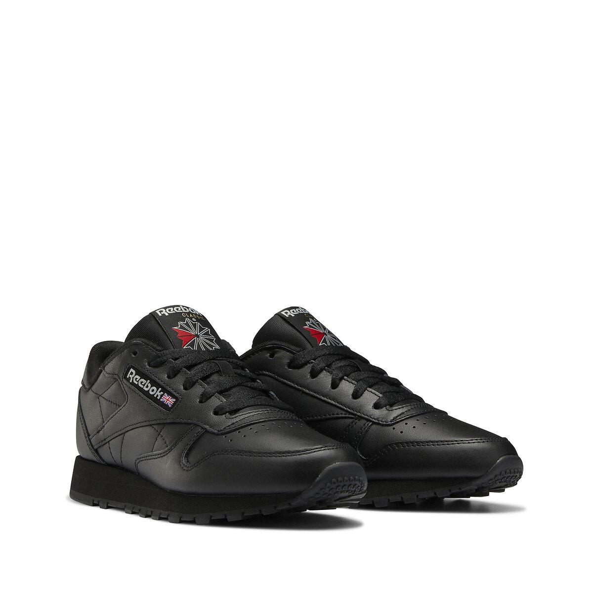 Baskets Cuir Classic Leather noir, REEBOK CLASSICS