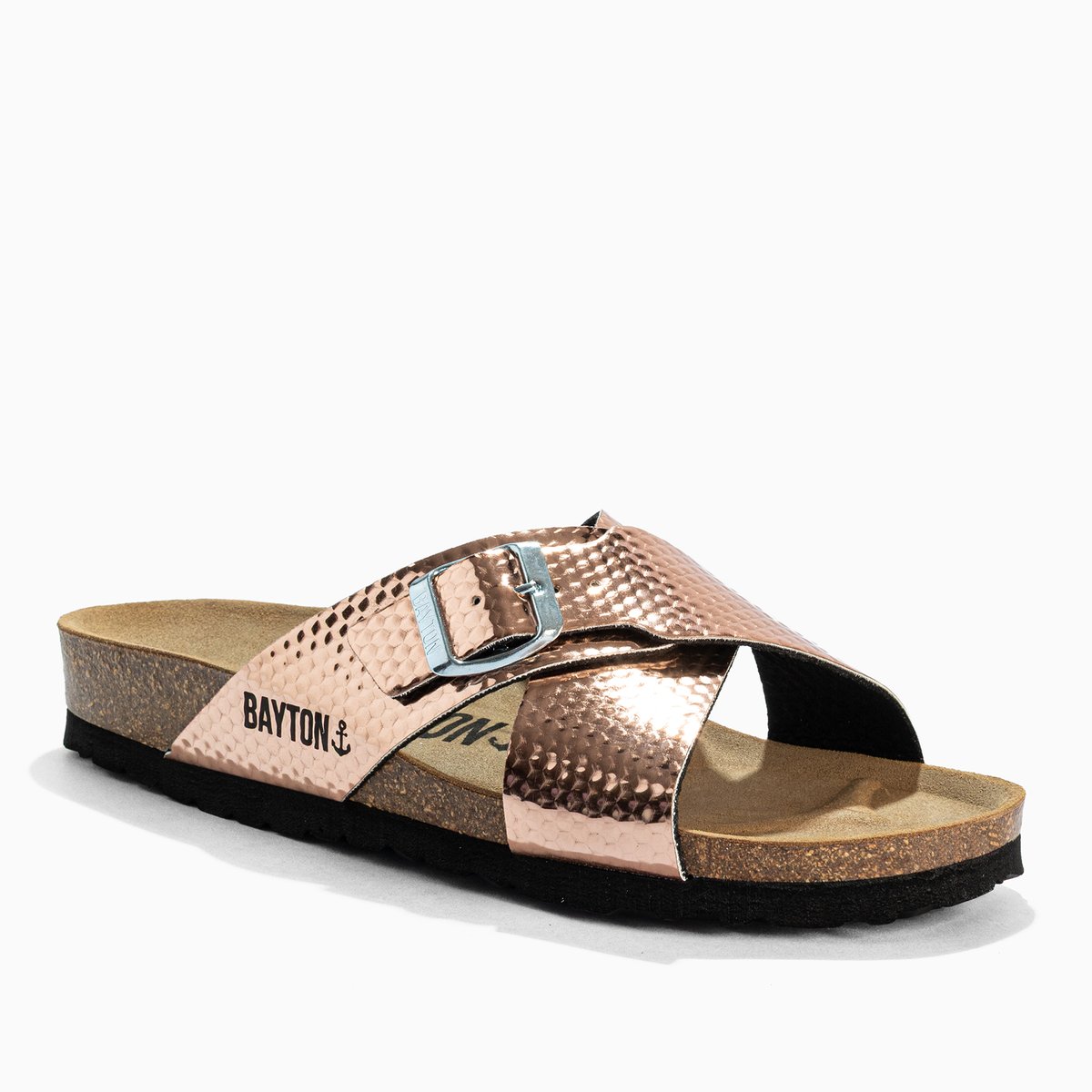 Sandales ERA rose-or, BAYTON