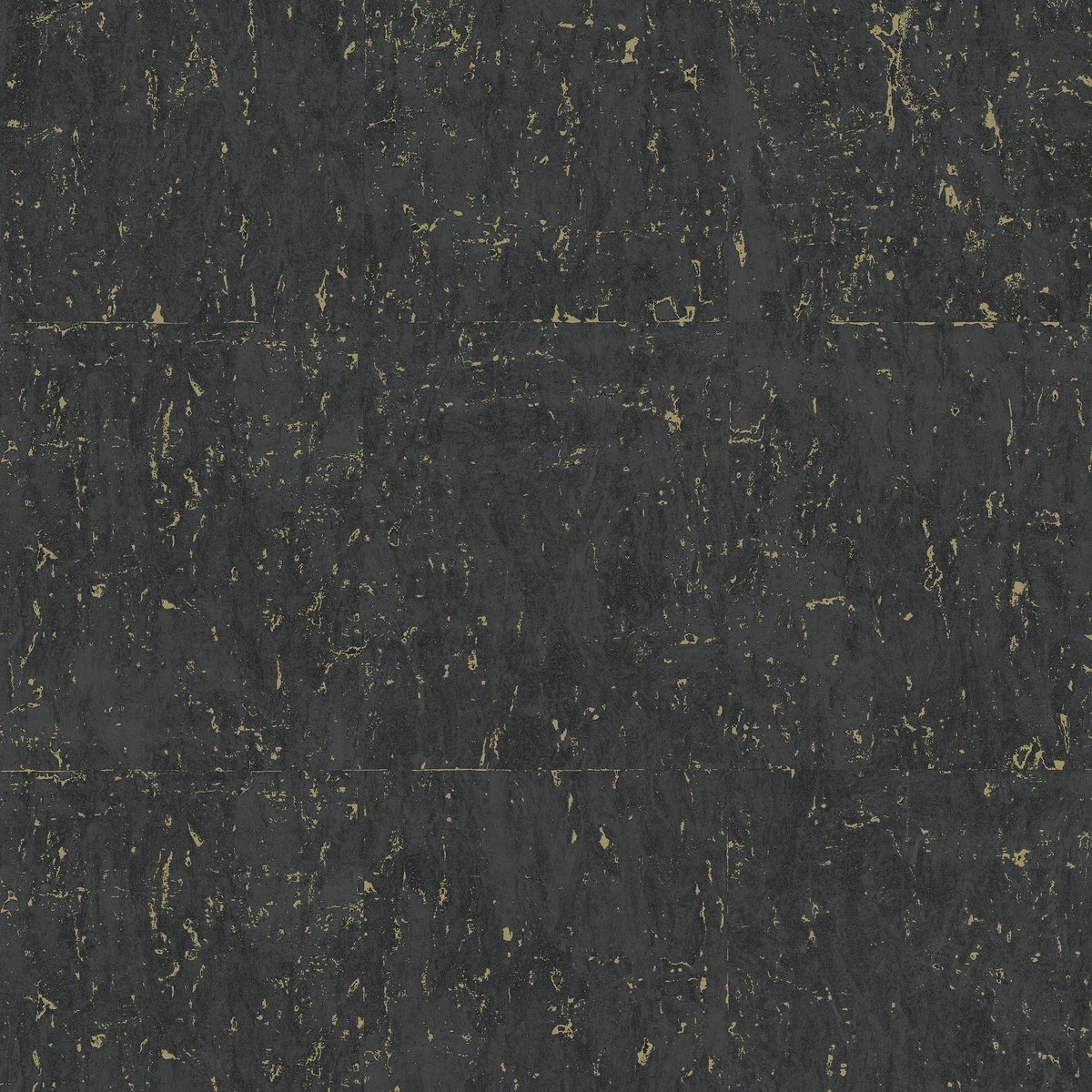 Papier peint Luxe effet liège noir, WOW