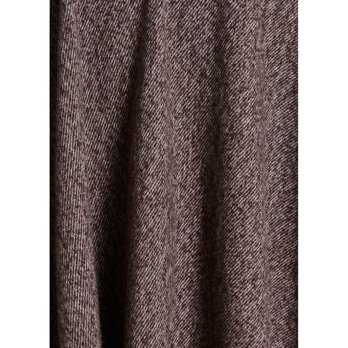 Poncho à franges taupe, LA FEE MARABOUTEE