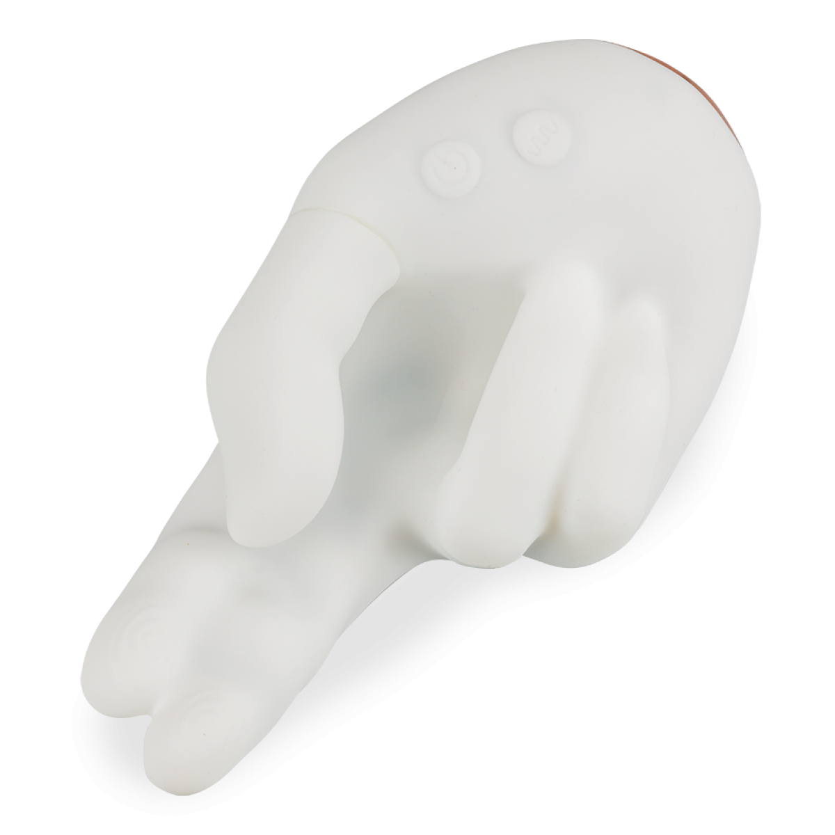 Vibromasseur puissant mouvements et vibrations Magic Fingers blanc, LOVE AND VIBES