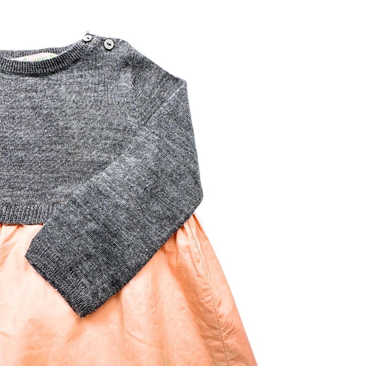 Robe bébé - Très bon état gris, BONPOINT