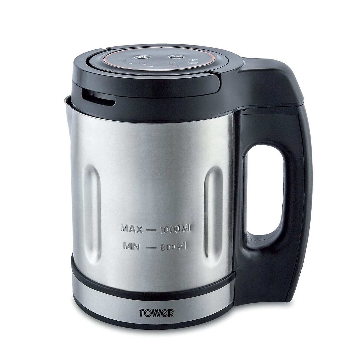 1L Soup Maker - T12056 silver-coloured, TOWER