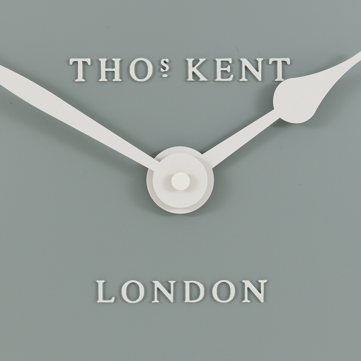 Arabic 12" Small Wall Clock grey blue, THOMAS KENT