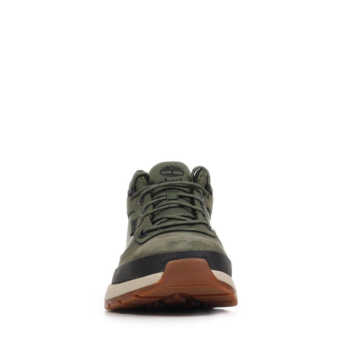 Baskets FIELD TREKKER LOW LACE SNEAKER dark green nubuck, TIMBERLAND