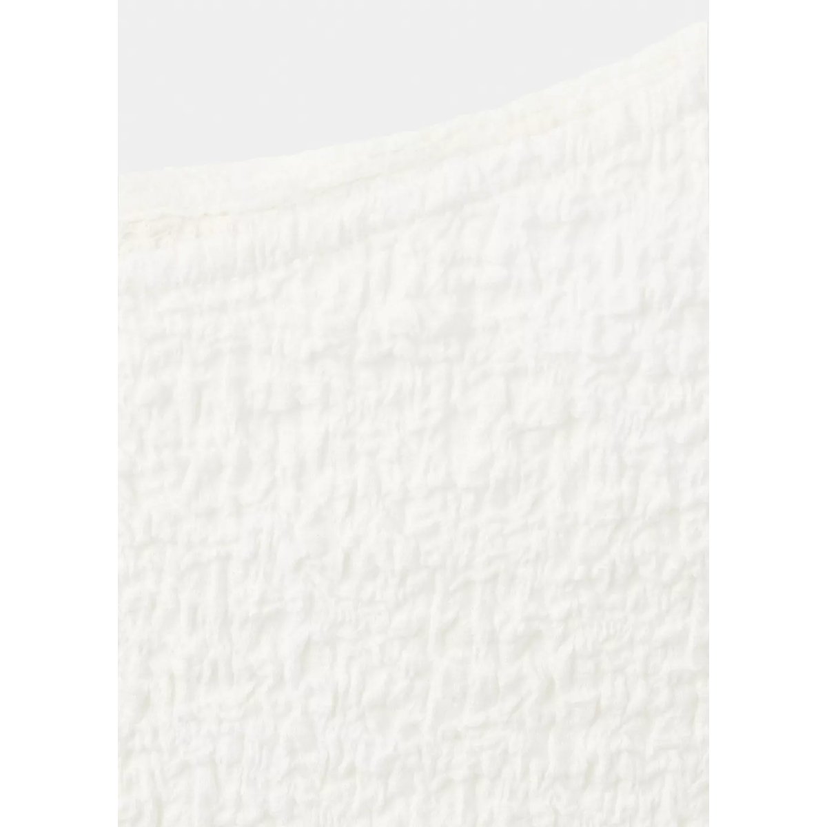 Top texturé ajusté blanc cassé, MANGO TEEN