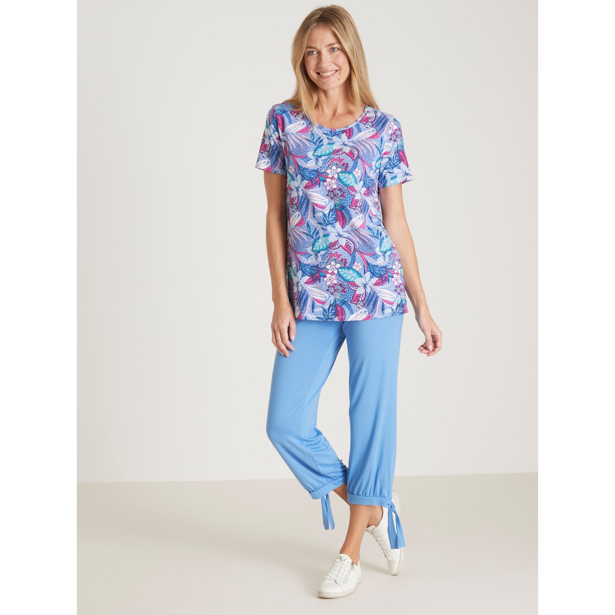 Lot de 2 tee-shirts manches courtes imprimés bleu, DAXON