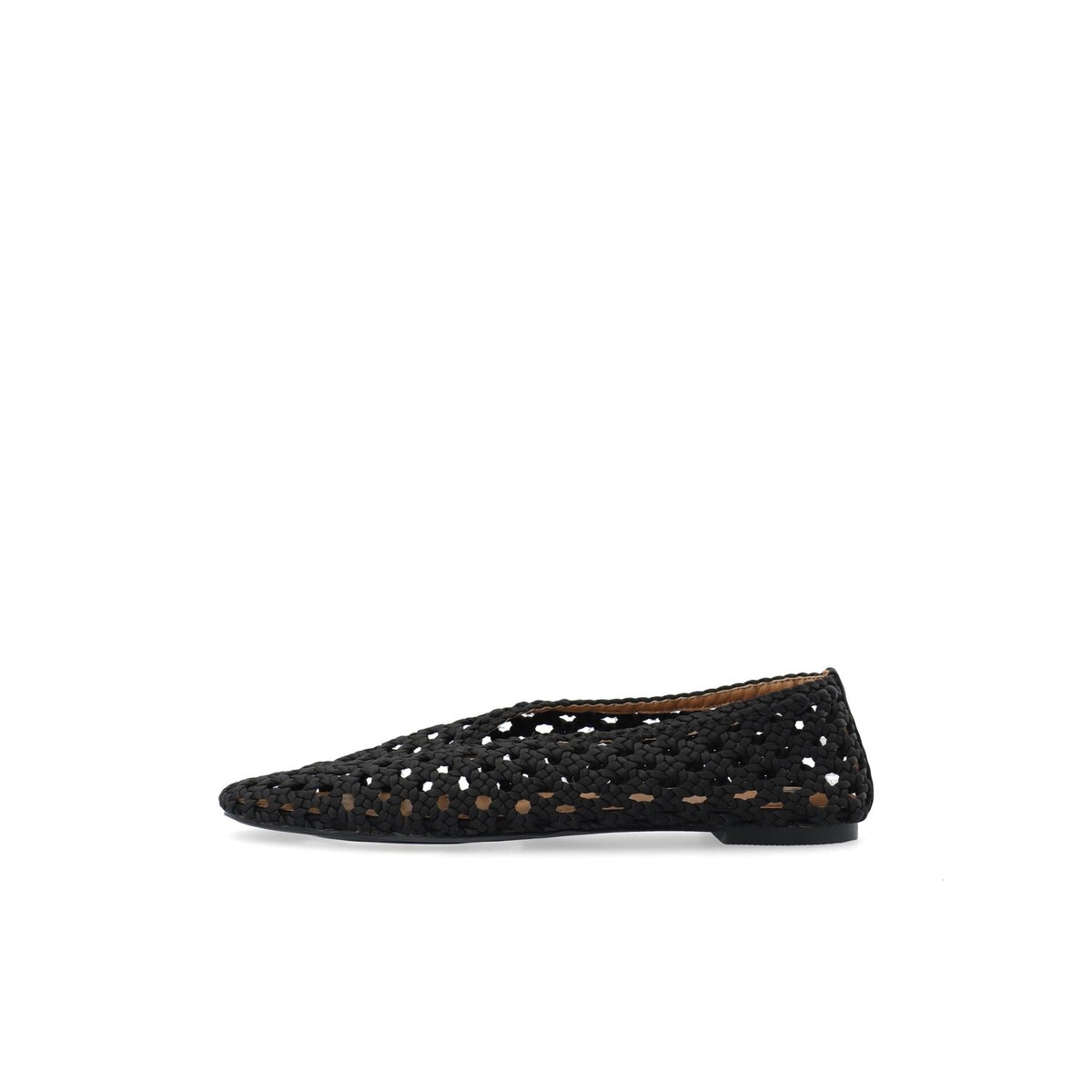 Ballerines black1, BIANCO