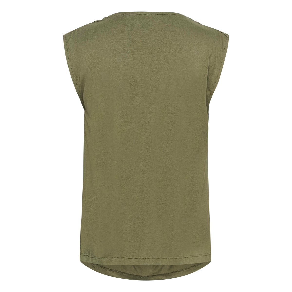Jersey sans-manches vert dusky green, SOAKED IN LUXURY