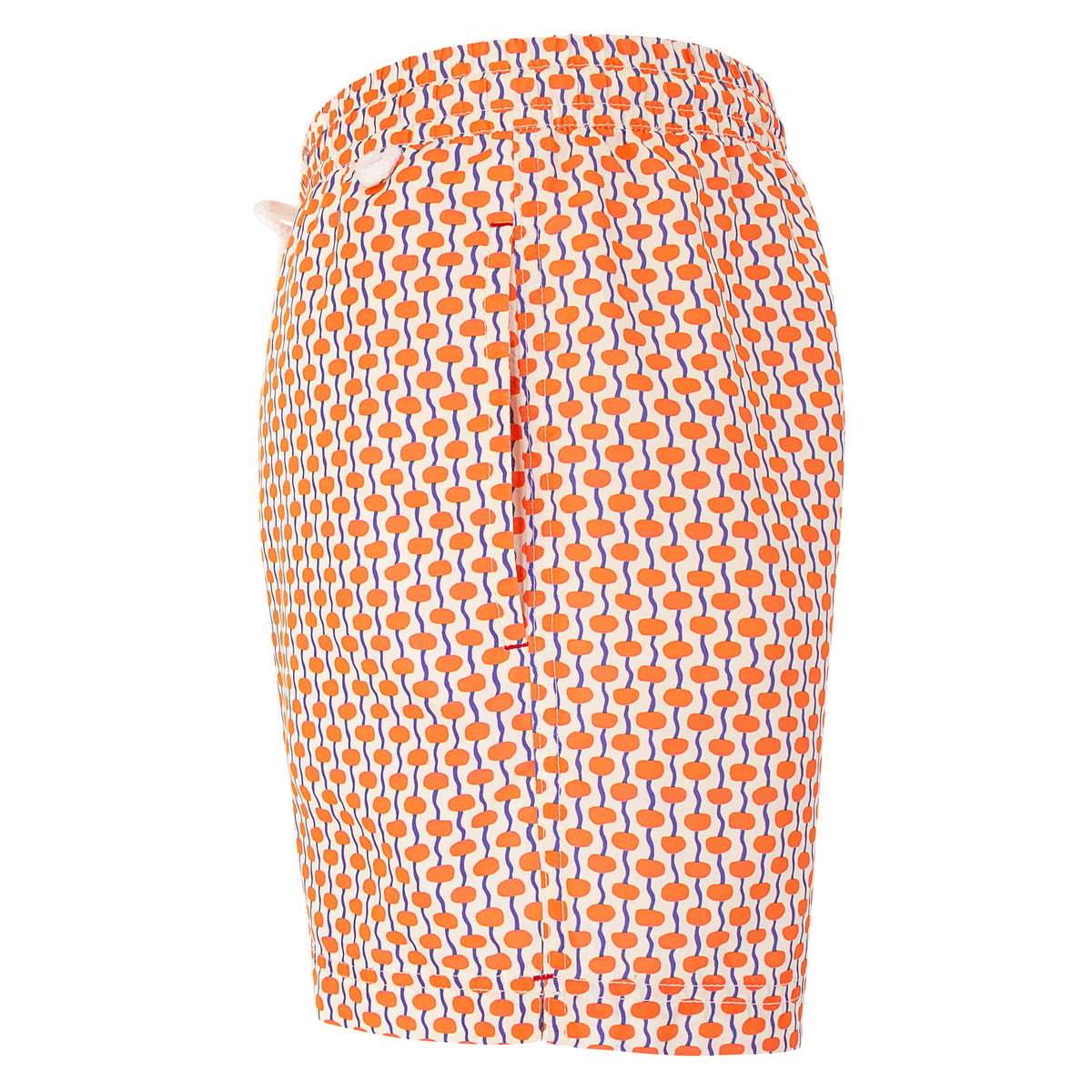 Short de bain MONTAUK 495 Dots orange, LES LOULOUS DE LA PLAGE