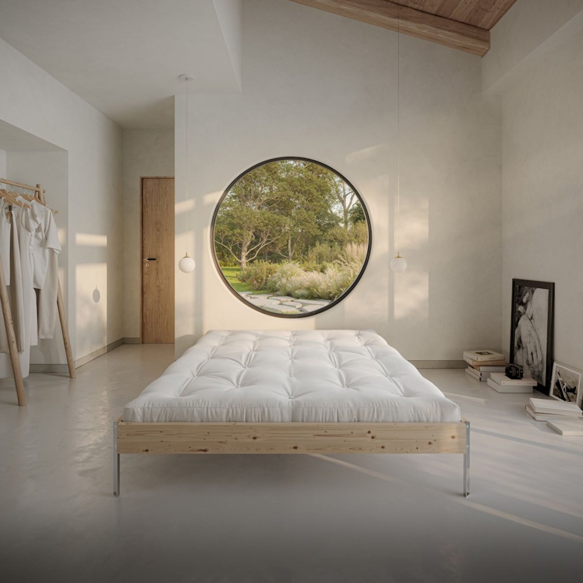 LIT CORE en pin massif 160x200 - CORE bois clair, KARUP DESIGN