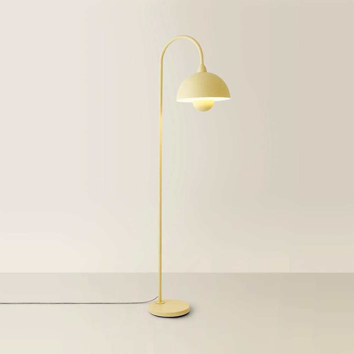 Tiffany Arched Dome Metal Floor Lamp yellow, SO'HOME