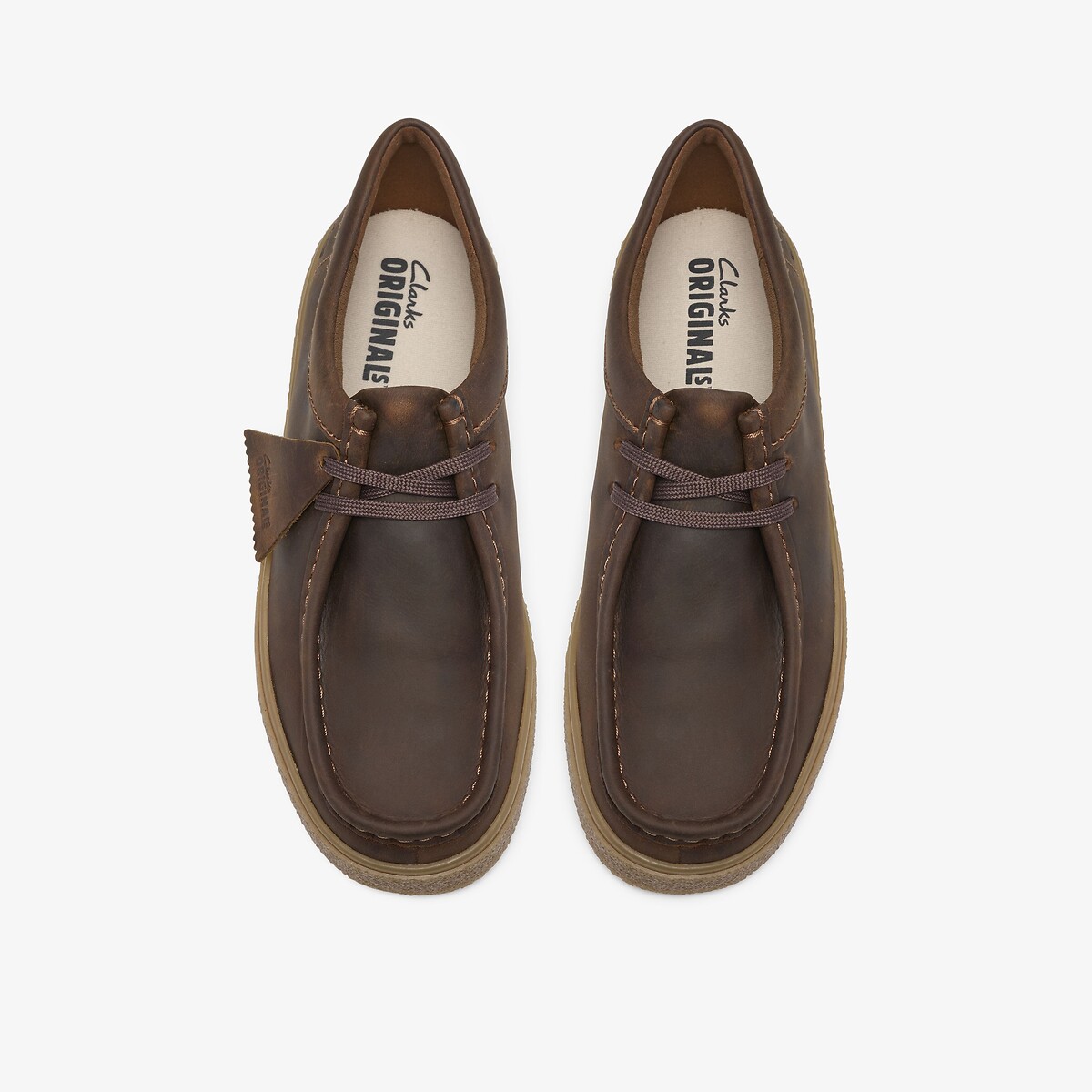 Chaussures en cuir suède, BOXBEE WALLA marron, CLARKS