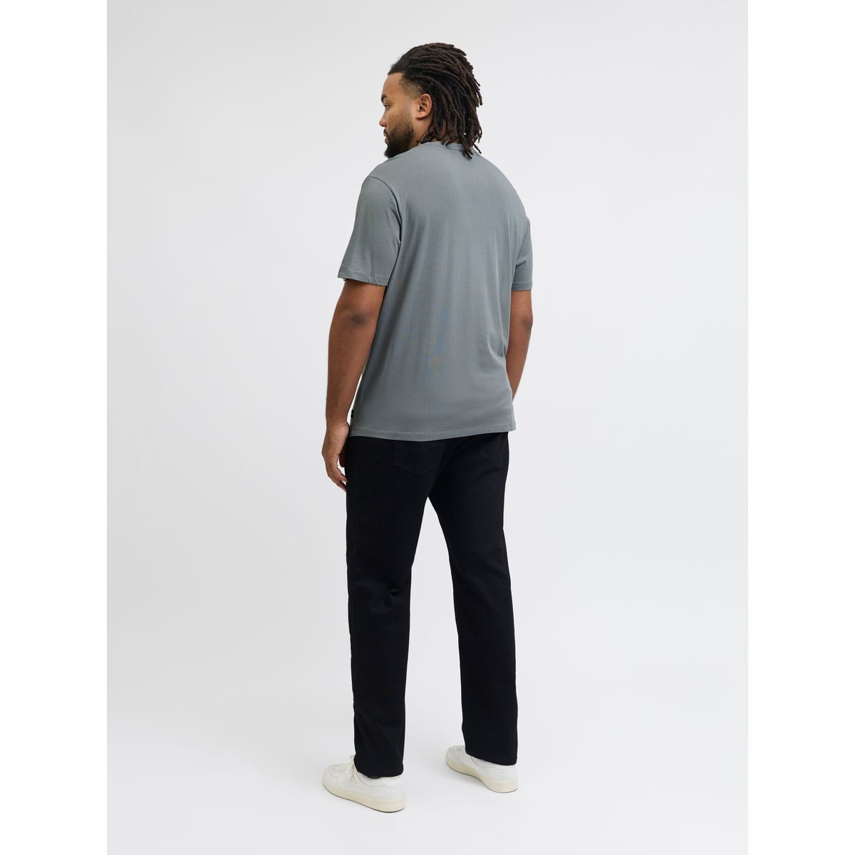 T-Shirt noire - black, JACK & JONES