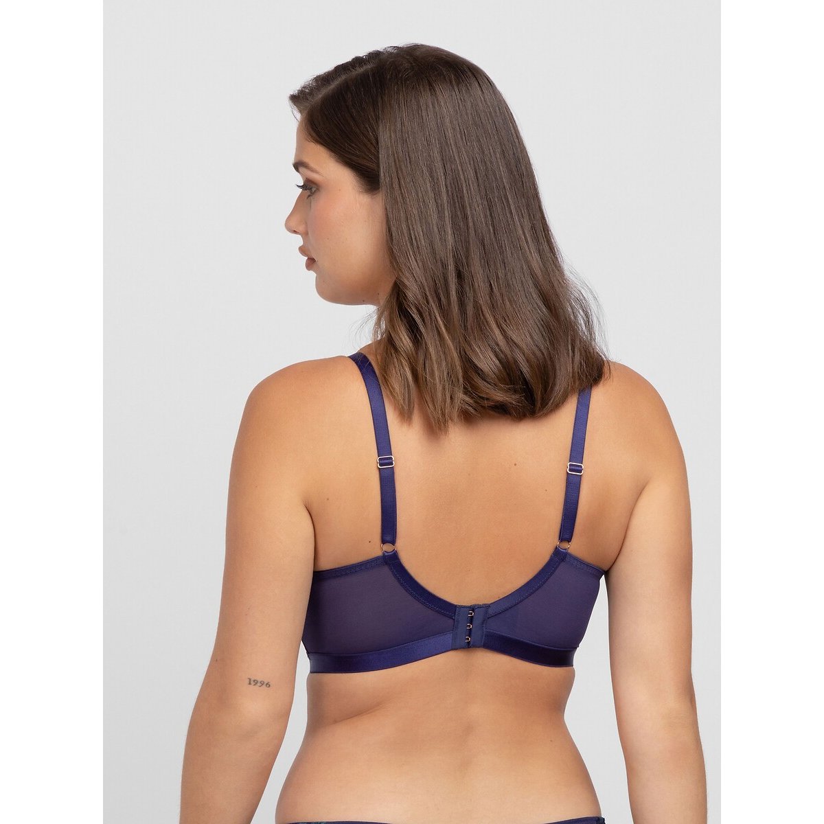 Reggiseno contenitivo JEMMA TWO TONE LACE marine/verde, DORINA