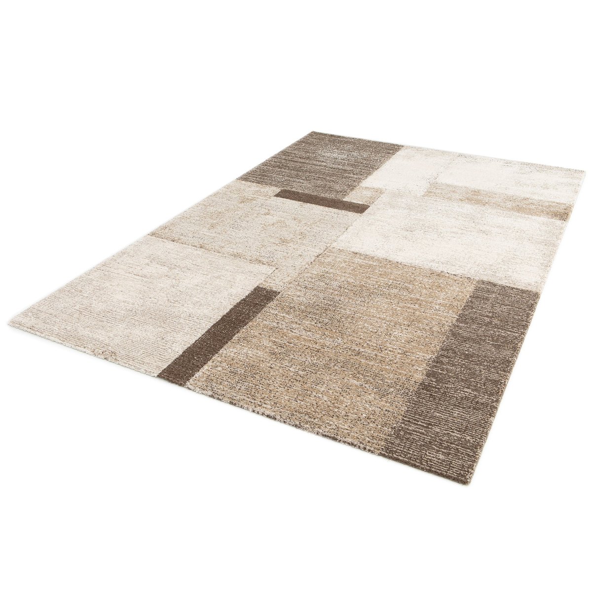 Tapis doux et design STAEL beige sable, AFK LIVING