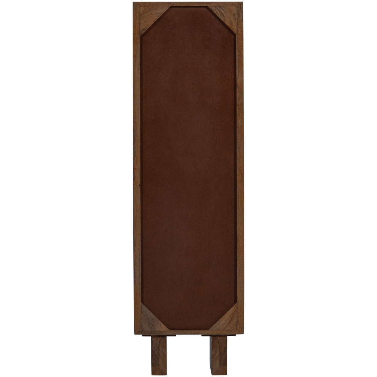 Armoire 1 porte en bois de manguier KELLA marron, WOOOD