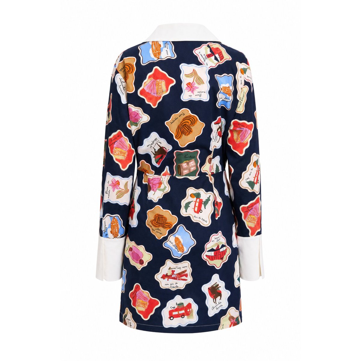 Robe Whitby en coton WHITBY timbres, FRNCH