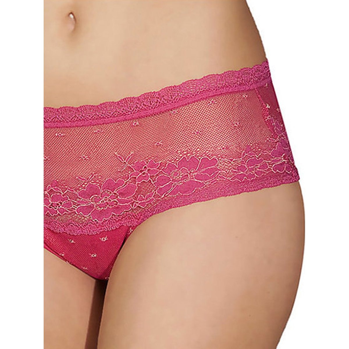 Shorty dentelle Valentina rose, SELMARK