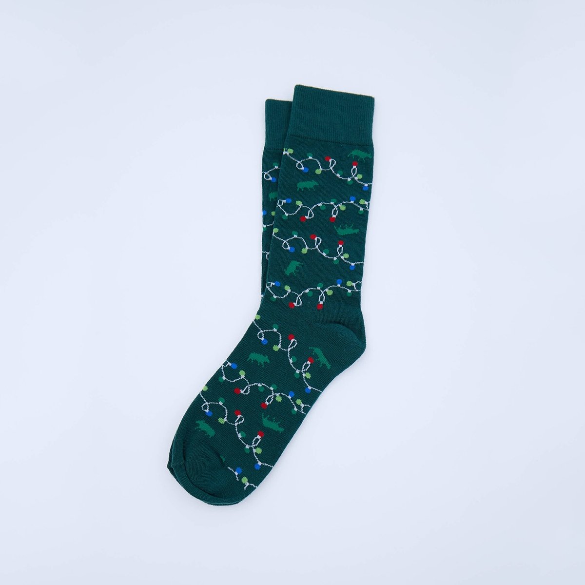 Chaussettes de Noël Edmond vert, MISE AU GREEN