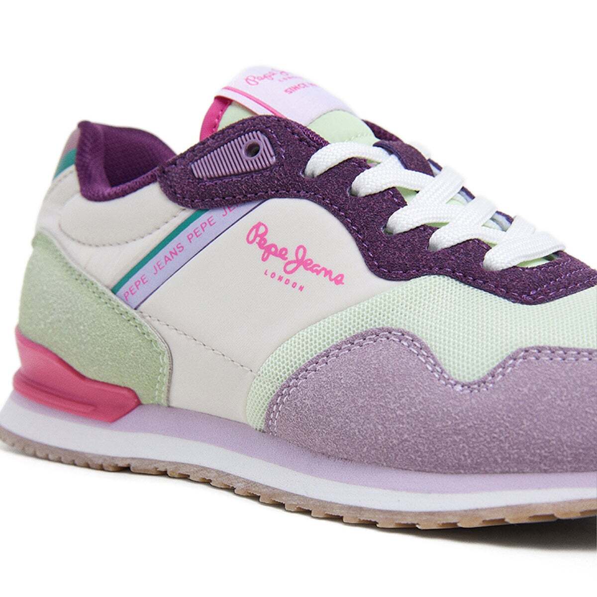 Baskets Combinées violet lavande, PEPE JEANS