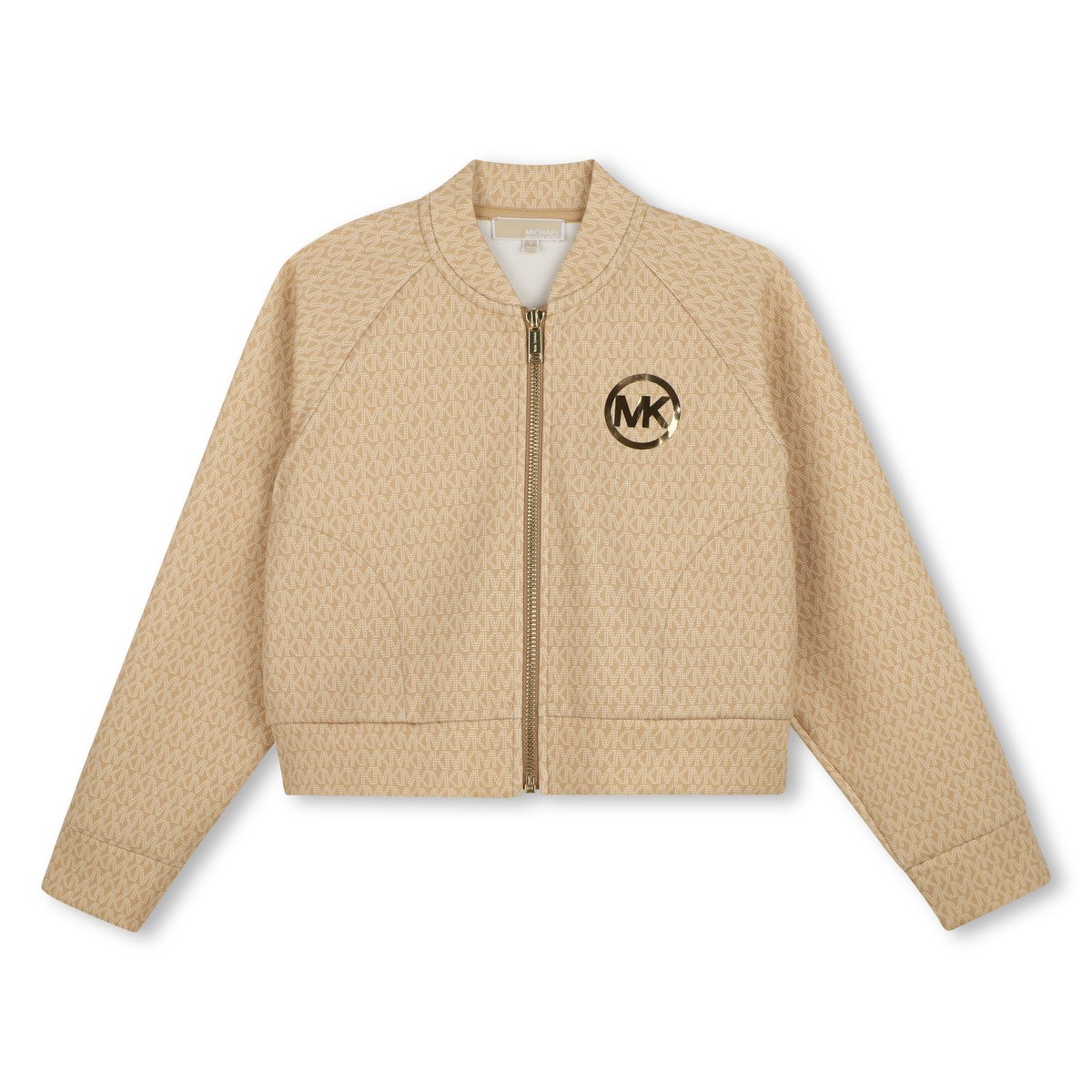 Cardigan en double jersey caramel, MICHAEL KORS