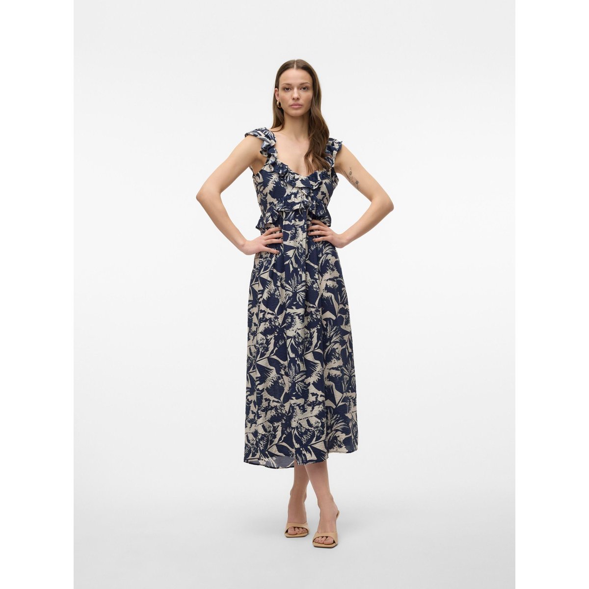 Robe navy blazer 1, VERO MODA