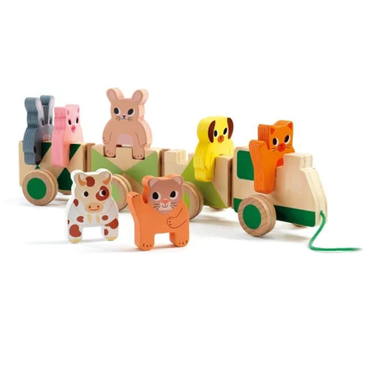 Baby couleur - Trainimo Farm multicolore, DJECO
