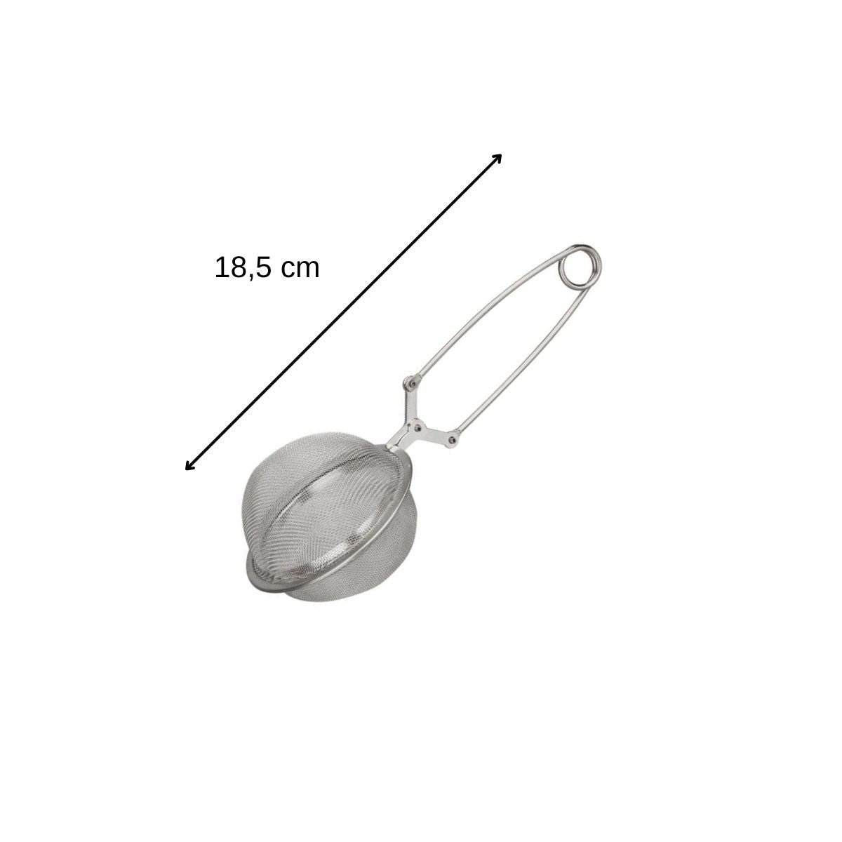 Ensemble de 2 Boules à thé type Pinces à thé en inox inox, FACKELMANN