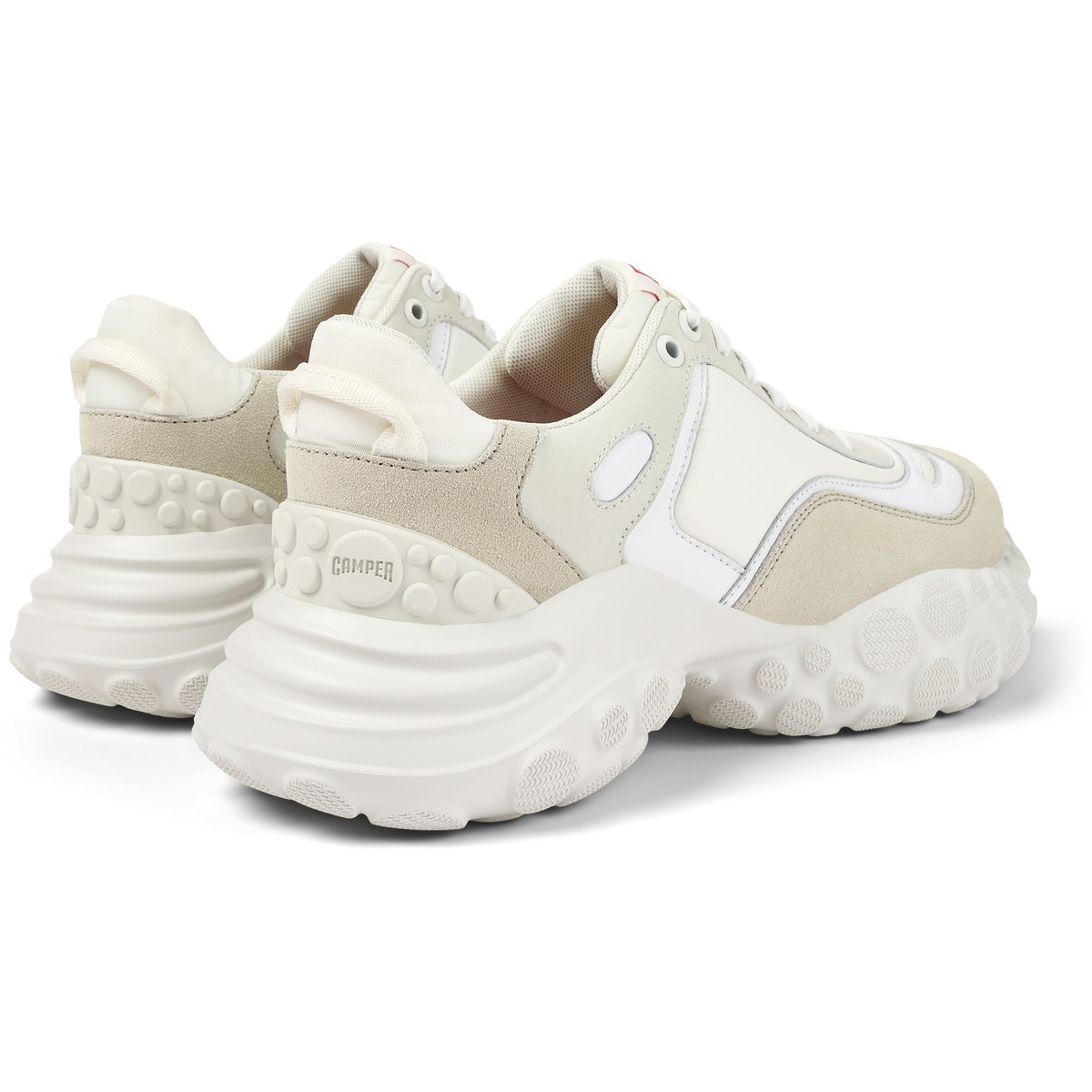 Baskets Pelotas Mars blanc gris, CAMPER