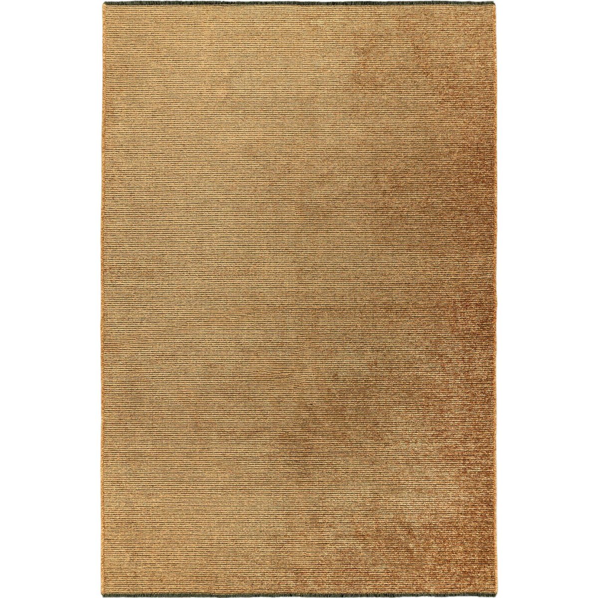 Tapis rectangulaire à poil court or miel chiné clair, ARTE ESPINA