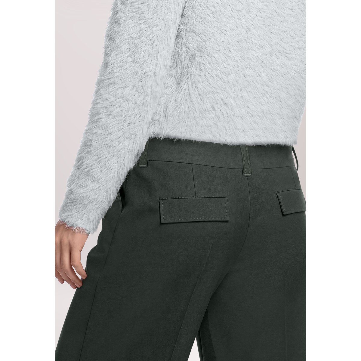 Pantalon en toile à pinces kambaba, CARTOON