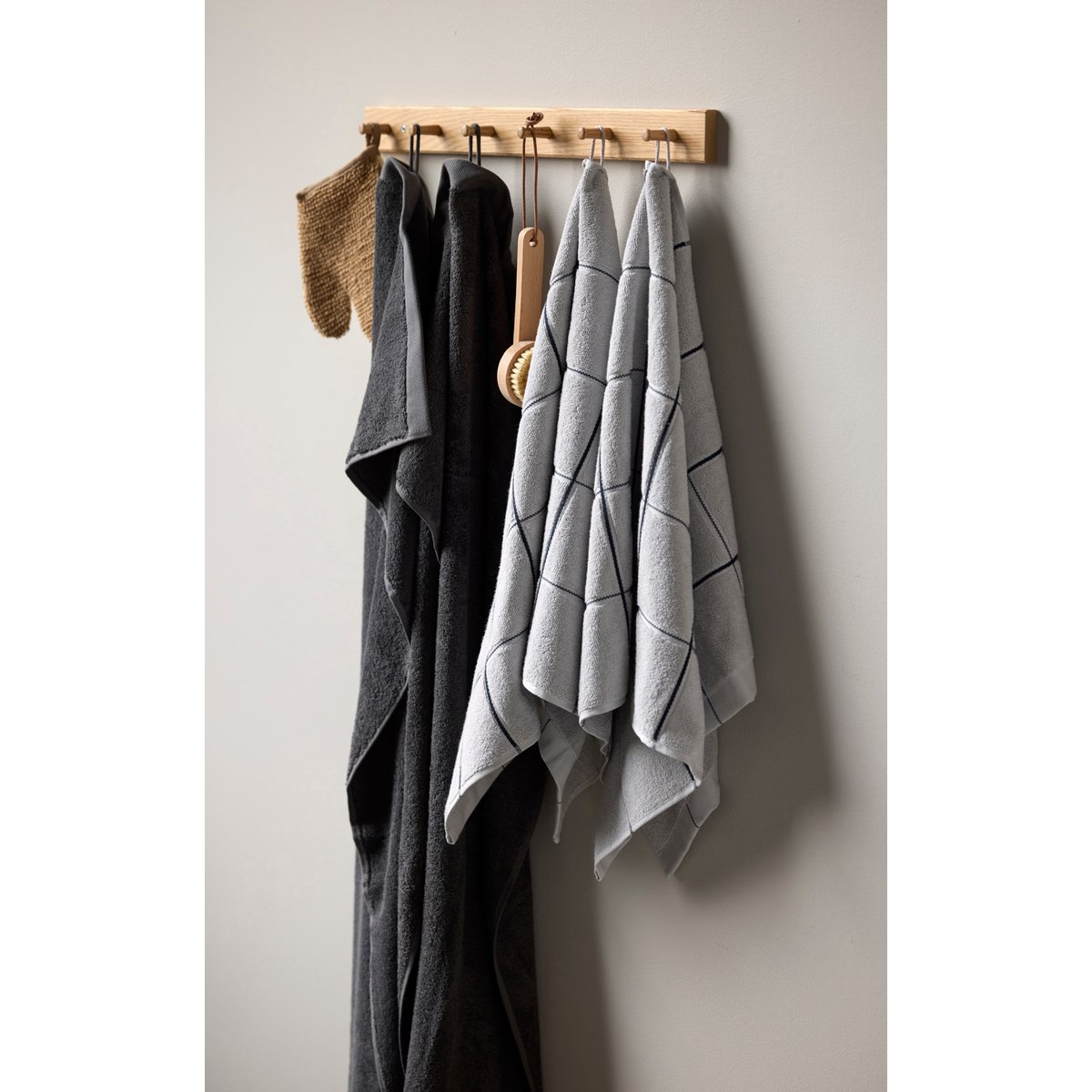 Serviette VISTA gris nuage, SÖDAHL