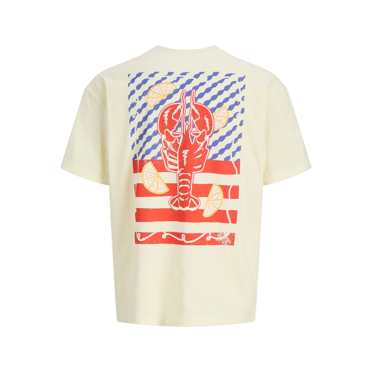 T-Shirt transparent yellow, JACK & JONES