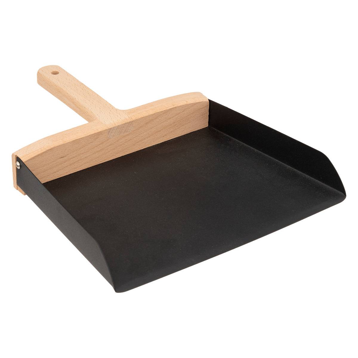 Ensemble pelle et balayette en bois et acier BLACKWOOD noir, 5FIVE SIMPLY SMART