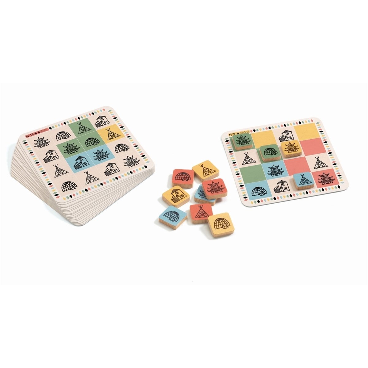 Jeu Crazy SUDOKU multicolore, DJECO