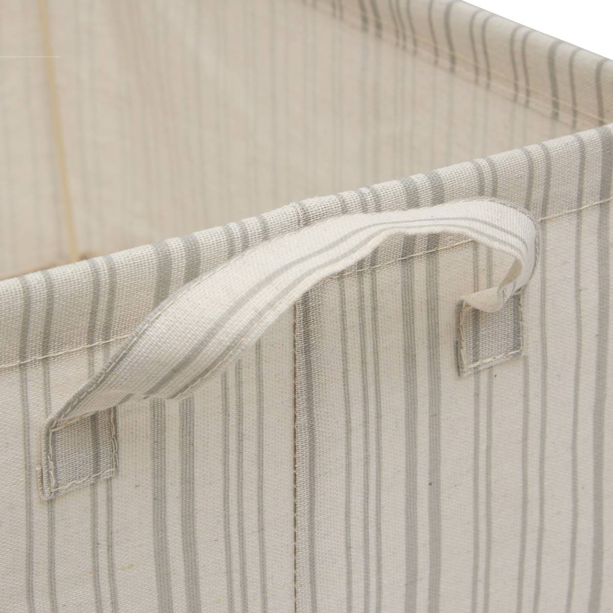 Panier de rangement rectangulaire SILNEA beige lin, 5FIVE SIMPLY SMART