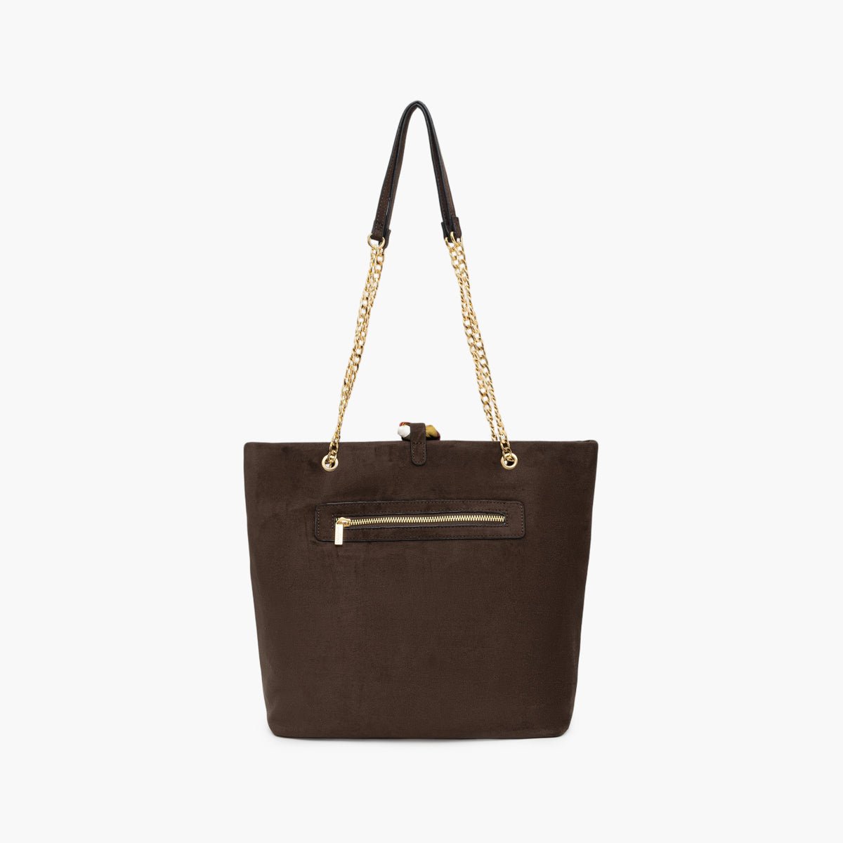 Sac shopper Tivaline marron, LOLLIPOPS