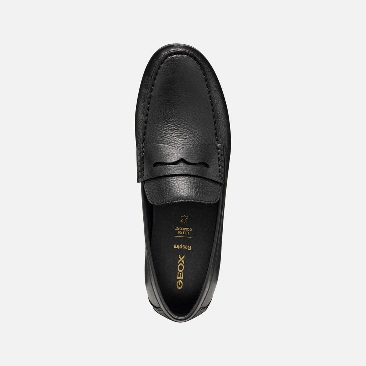 Mocassins U SPHERICA EC16 noir, GEOX