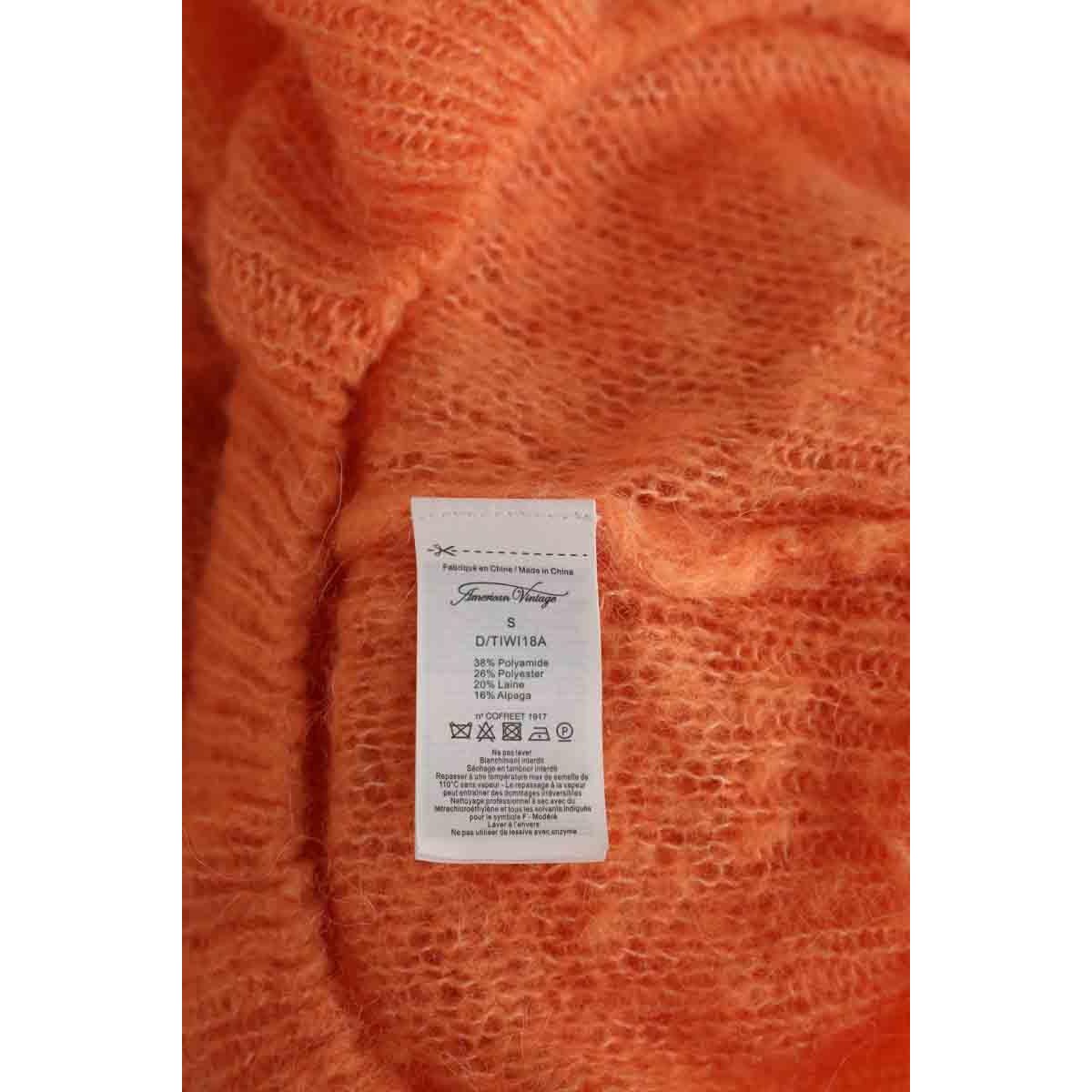 Pull - Très Bon État orange, AMERICAN VINTAGE