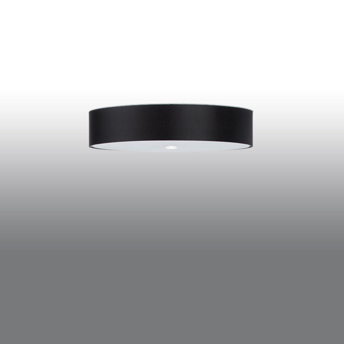 Plafonnier Tissu Noir E27 5 Skala 60 noir, EDEN
