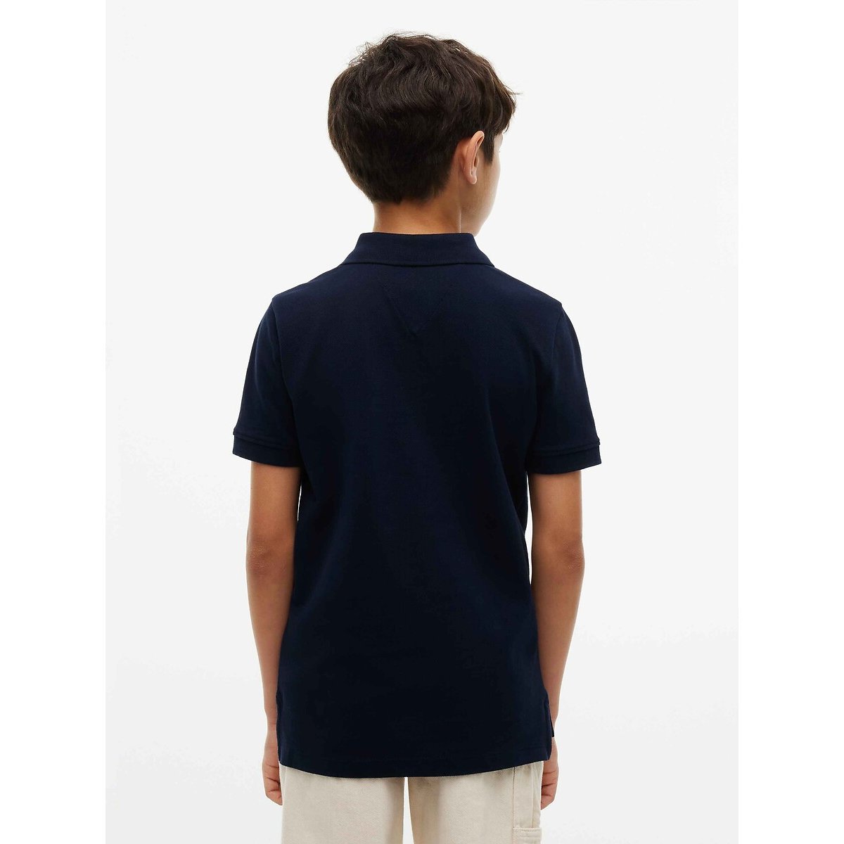 Poloshirt mit kurzen Ärmeln marine, TOMMY HILFIGER