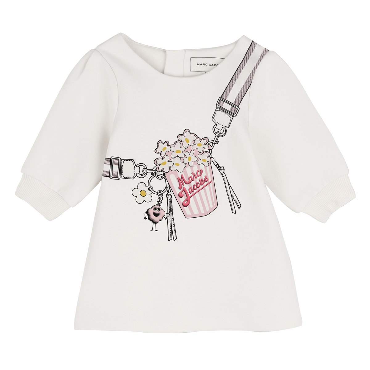 Robe à manches longues creme, MARC JACOBS