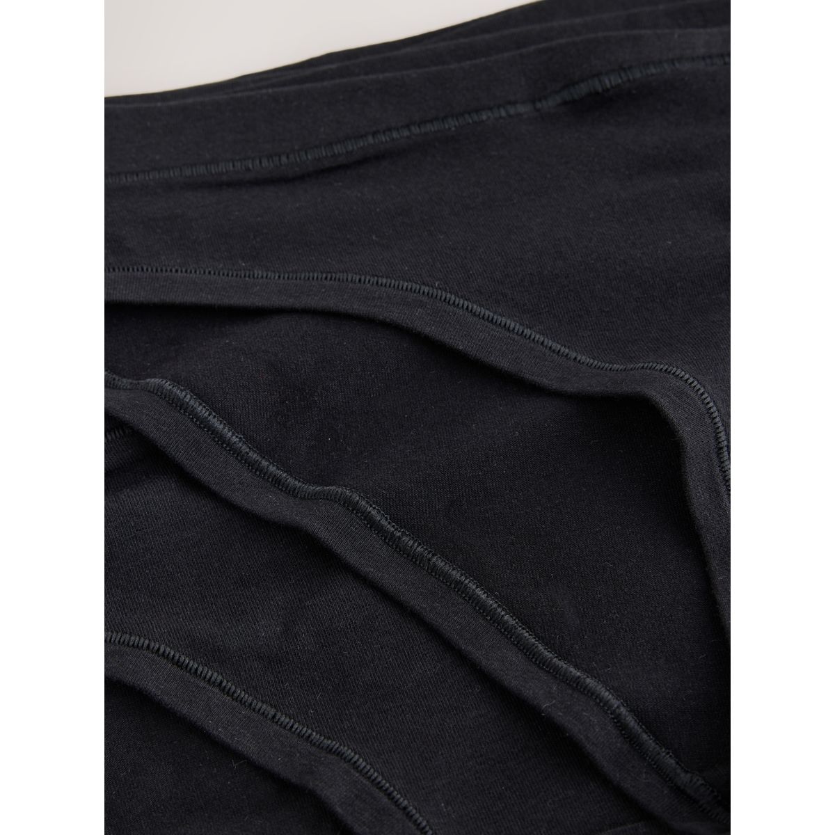 Culotte douce, lot de 3 noir, NEXT